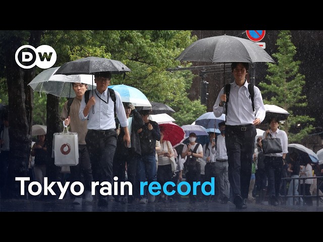 Tokyo’s endless rain | DW News