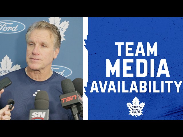 Maple Leafs Group 2 Full Media Availability | Training Camp | September 17, 2026