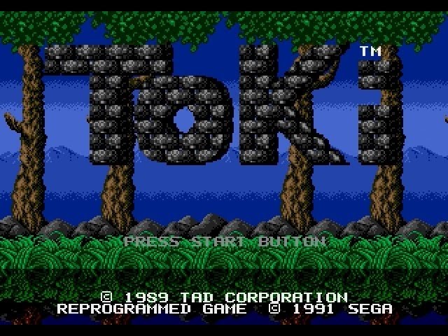 Mega Drive Longplay [414] Toki: Going Ape Spit