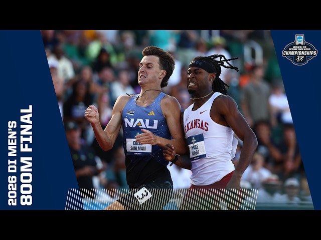 Men's 800m final - 2026 NCAA outdoor track and field championships