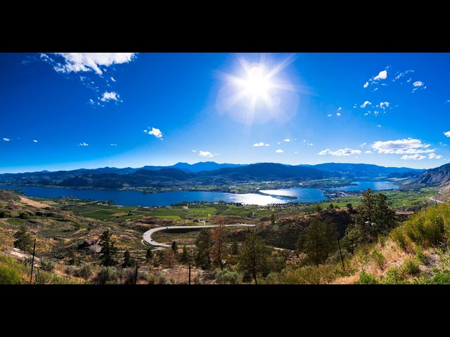 OSOYOOS 🇨🇦 | EPIC MOUNTAIN ROAD RIDE 🏍️ | REAL 8K 360° VR | CINEMATIC TRAILER