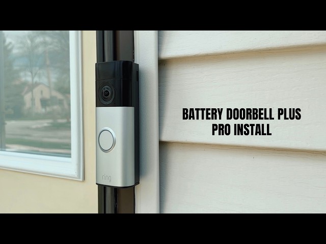 Ring Battery Doorbell 2K Plus | Unboxing & Installation