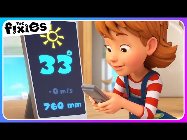 What is The Weather Like Today? | The Fixies | Educational Cartoons For Kids