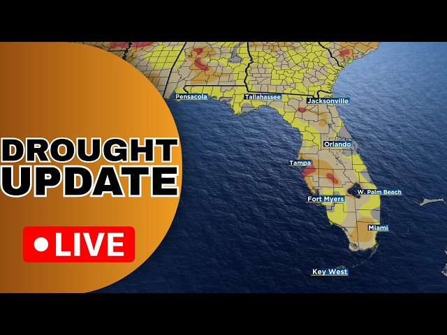 🔴FLORIDA WEATHER LIVE | How Is There Still A Drought In Florida?