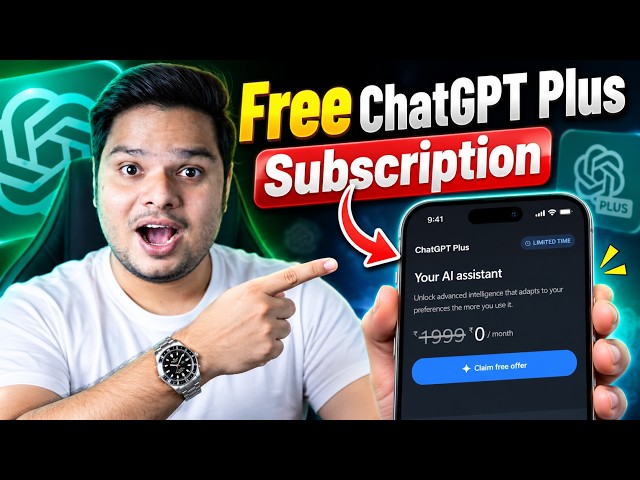 How To Get ChatGPT Plus Subscription For Free? 😱 | Free ChatGPT Plus Trick (With Proof)