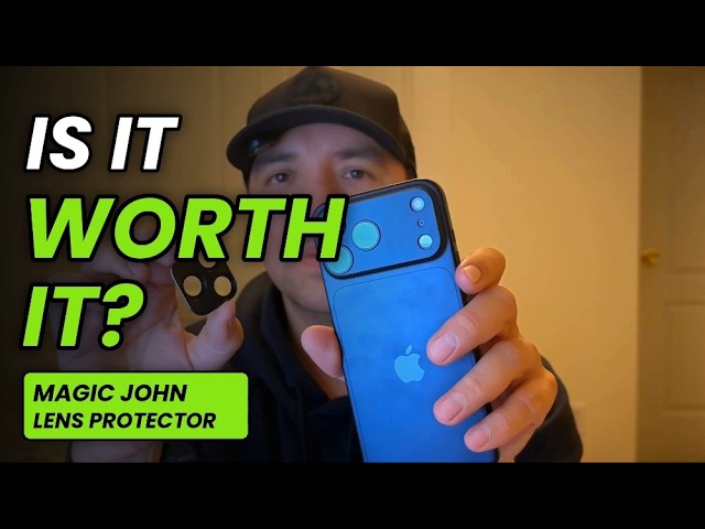 Is the Magic John Magnetic Lens Protector Worth It?