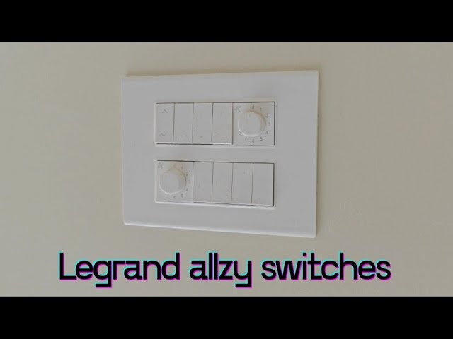 Legrand Allzy White Switches Looks | Sound Test | 6A | Legrand Cheapest Switches India 