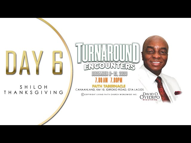 DOMI STREAM: SHILOH 2020 | TURNAROUND ENCOUNTERS | THANKSGIVING SERVICE
