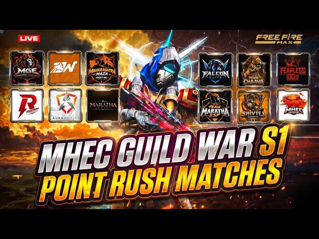 Maharashtra E-Sports Community Guild war s1 ❤️‍🔥 YOUR TEAM IS NO FIRE 🔥