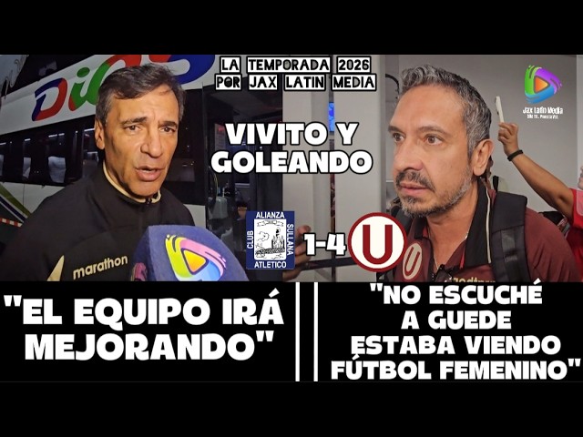 UNIVERSITARIO DE DEPORTES: STATEMENTS FROM THE PLAYERS AFTER VICTORY AGAINST ALIANZA ATLÉTICO