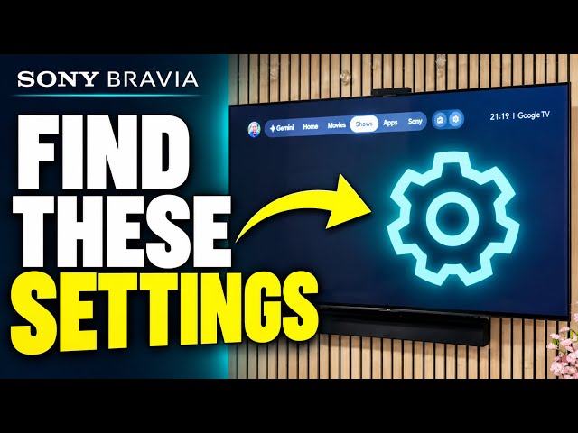 Sony BRAVIA Google TV Settings: Sound, Picture, Eco & System Guide