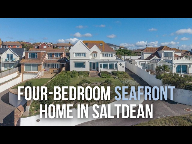 Discover a Stunning Art Deco Home with Panoramic Sea Views near Brighton | Property Tour