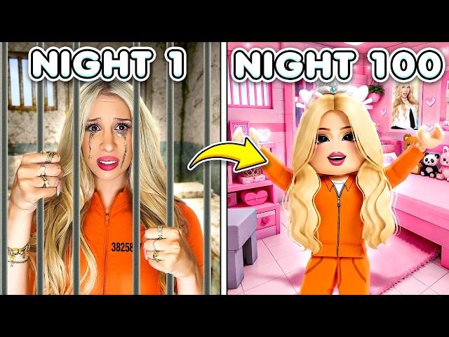 I SPENT 99 NIGHTS IN JAIL... *ROBLOX*