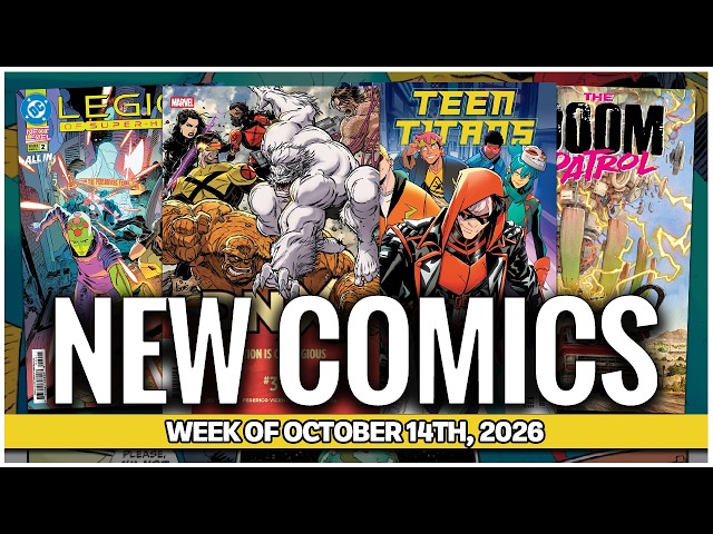 New Comic Book Previews 10/14/2026 - Does Next Level Continue to Impress?!
