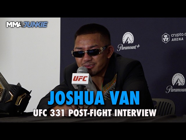 Joshua Van reveals injury, 'did nothing but cardio' to beat Alexandre Pantoja | UFC 331
