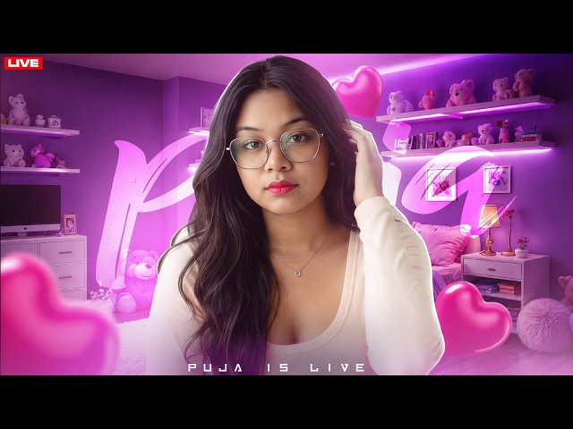 GO 300K 🚀FREE FIRE GIRLS VS BOYS CUSTOM LIVE REACTION ? | GIVEAWAY #freefirelive #pujalive #facecam