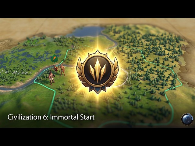 Civilization 6 / Human team vs AI Teams - Starting Game // Difficulty: Immortal