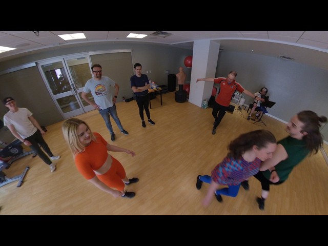 Viewmark - Eigg Musical - 360° Dance Video - Scottish Jig - Instructors: Tim & Jennifer Luscombe