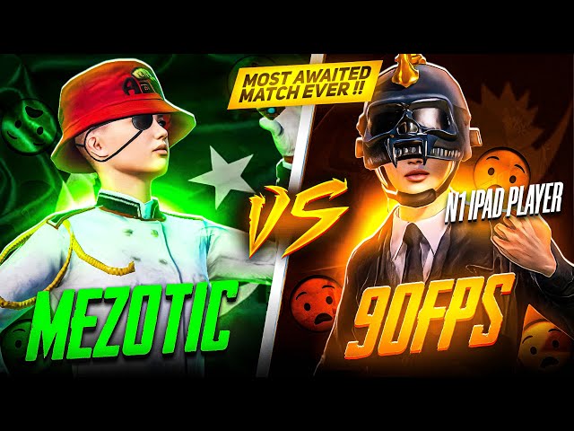 Greatest challenge of Pubg Mobile / Mezotic vs 90Fps🇹🇷 ,Who won the stage?🤔🔥