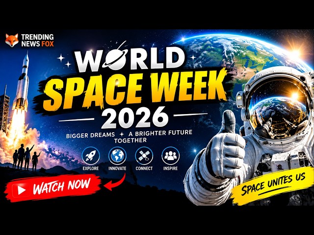World Space Week 2026 🚀 Exploring the Future of Space, NASA, ISRO & Humanity | Trending News Fox