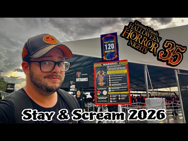 NEW STAY AND SCREAM at Halloween Horror Nights 2026 | Is It Worth it?