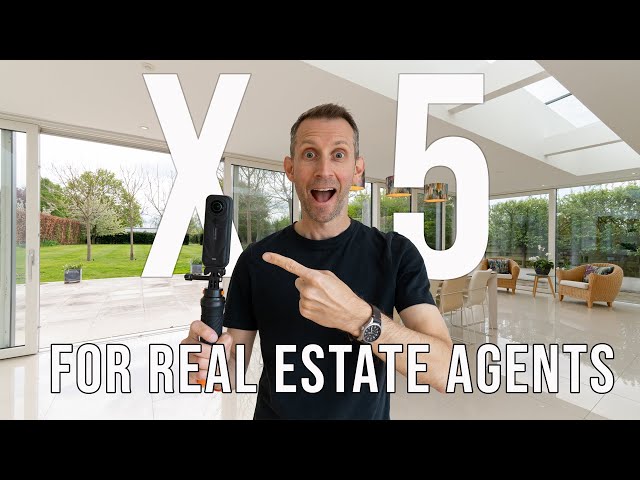 Real Estate video content made easy, with the insta360 X5!