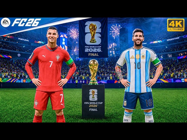 🏆 FIFA World Cup 2026 Simulation Gameplay | PS5 Pro | EA SPORTS FC 26 | 4K HDR