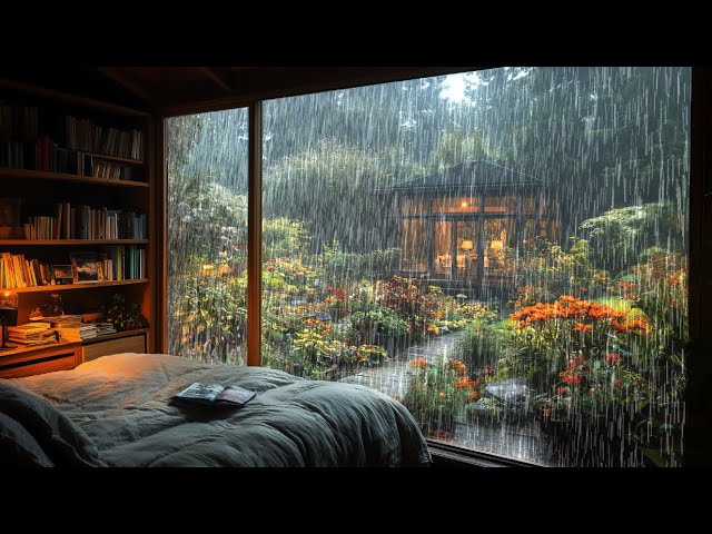 【7M】Close Your Eyes & Sleep 💤 | Rain Sounds (No Thunder, 8 Hours)