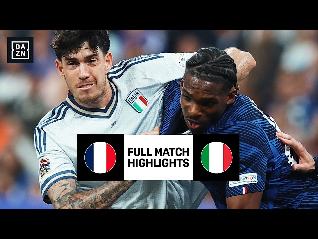 France vs. Italy | UEFA Nations League | Highlights