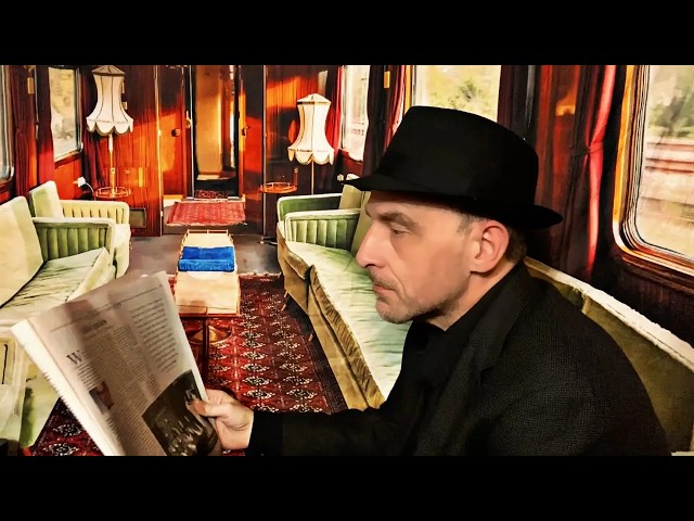 The Vintage Ghost Train 🚂 ASMR Role Play (With Sandwich Making 🥪)