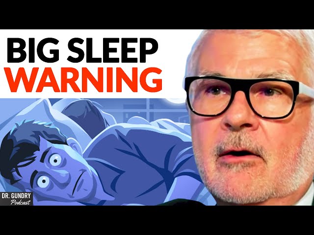 Does Fixing Your Sleep Actually EXTEND Your Lifespan? | Dr. Steven Gundry