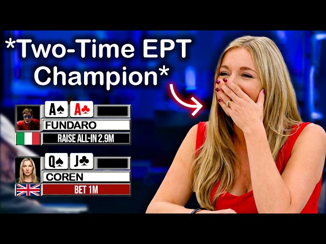 Victoria Coren Mitchell Outplaying Opponents