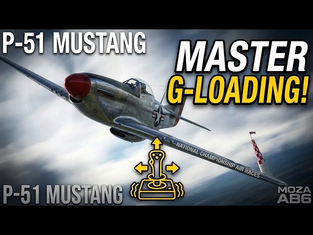 Moza AB6 MSFS 2024 Setup: P-51 Mustang FFB Tuning & Master Layout Guide