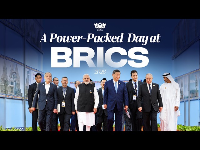 An action packed day at BRICS 2026.