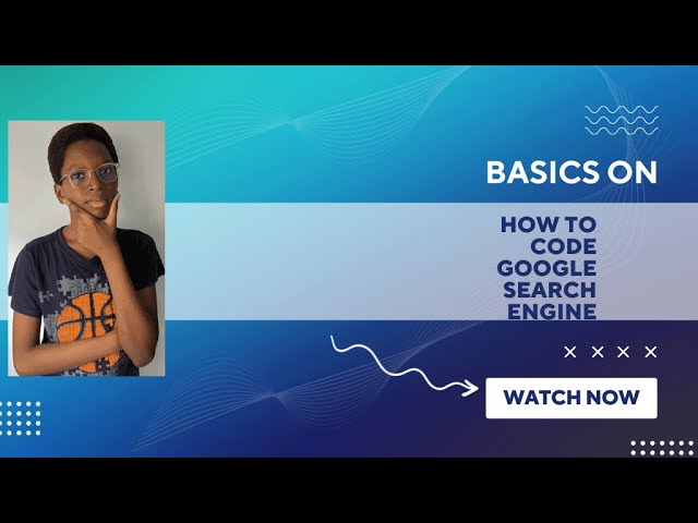 Coding a Personal Google Search Engine PT 1