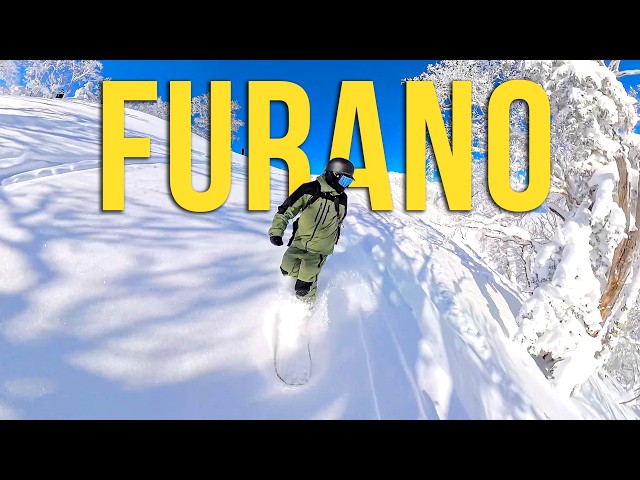 Tree Snowboarding in Furano Japan!