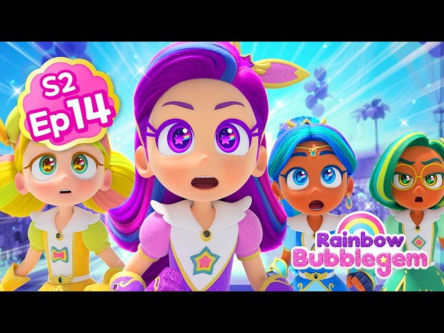 [NEW✨] Ep. 14 The Blue Dot Island Parade | Princess Story | Full Episode | Rainbow Bubblegem 2 🌈