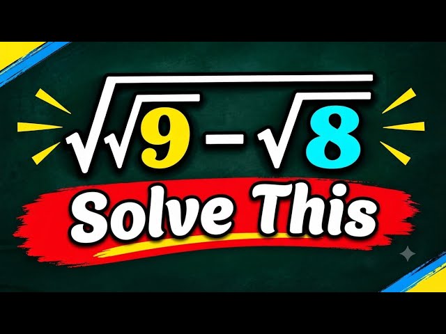 #mathstricks #A good squre root simplification 