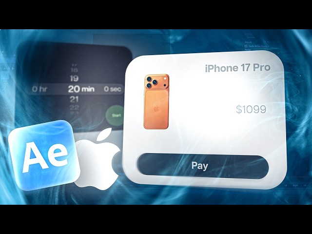 Learn Apple Style Motion Graphics in 20 minutes | After Effects