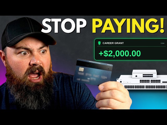 This company will give you $2,000 to learn networking