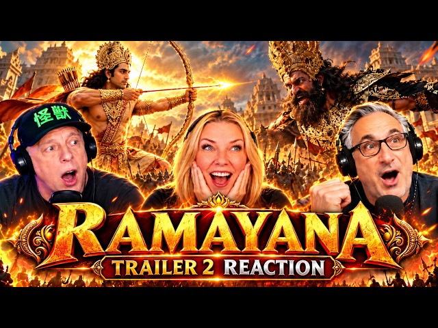RAMAYANA: RISE OF A LEGEND - ENGLISH TRAILER REACTION! 🔥 Ranbir Kapoor vs Yash!