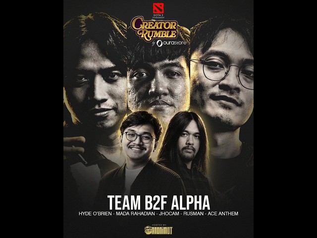 Creator Rumble by Ourastore B2F ALPHA