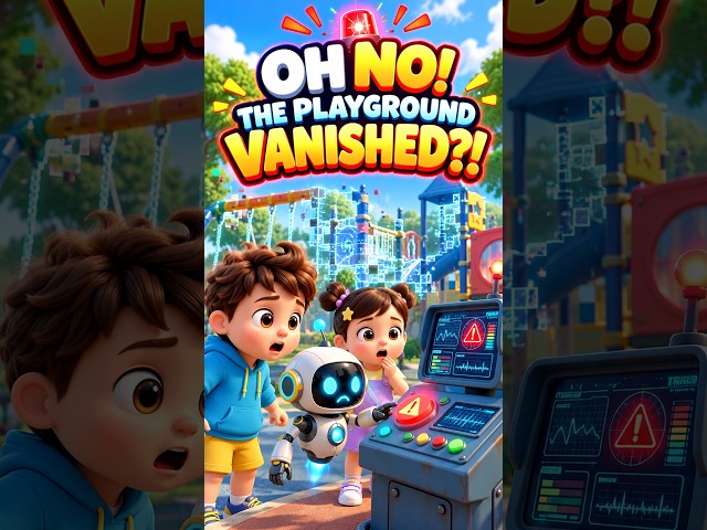 When the playground robot breaks #animation #robot #shorts