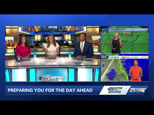 South Florida cold front clears in time for sunny, dry weather by Friday