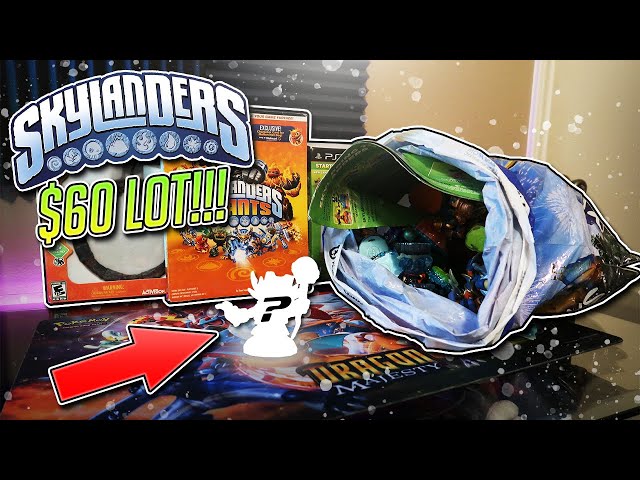 Checking out a HUGE $60 Skylanders Lot!!! | Mikeinoid