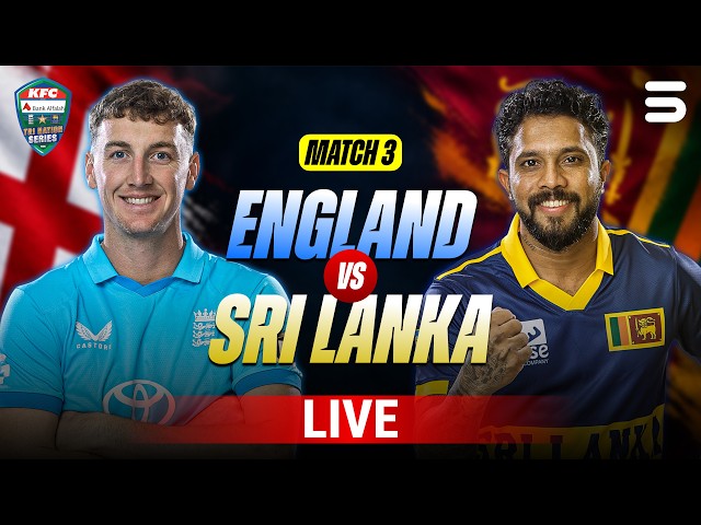 Live | Sri Lanka vs England | Match 3 | Pakistan ODI Tri-Series 2026 | PCB | M9S1K