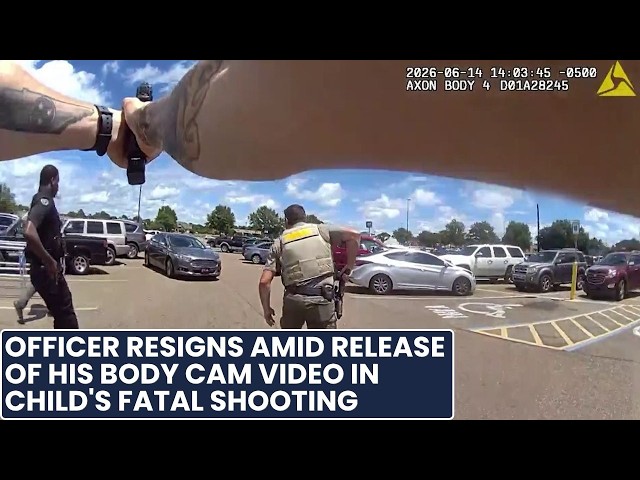 Officer resigns as his body cam video in deadly shooting of 1-year-old is released