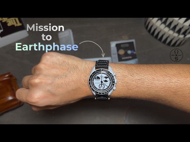 OMEGA x Swatch Mission to Earthphase | Unboxing & Review of the Moonswatch