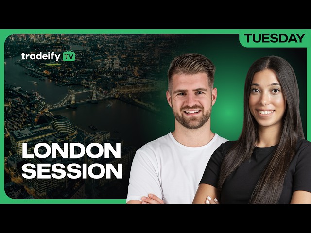 LONDON SESSION LIVE! | Tradeify TV | TUESDAY 10/20/26