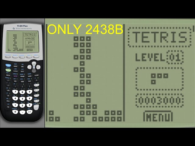 TI-84 - Tetris coding tutorial